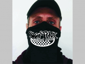 Ska Punk United Souls  univerzálna elastická multifunkčná šatka vhodná na prekritie úst a nosa aj na turistiku pre chladenie krku v horúcom počasí (použiteľná ako rúško )
